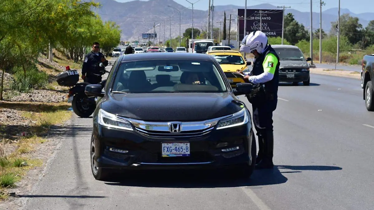 Tráfico Torreón Cuarentena