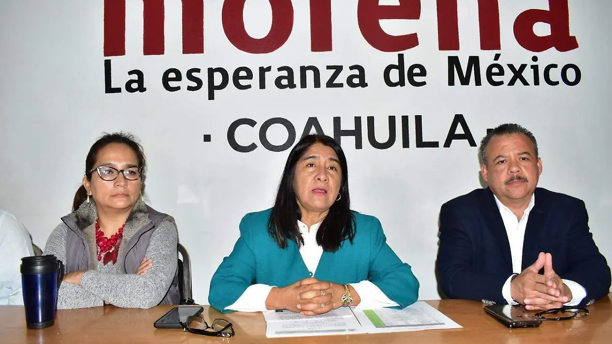 28 COBIAN 2   En Coahuila a morena le va pegar no ponerse de acuerdo Miroslava Sánchez Galván