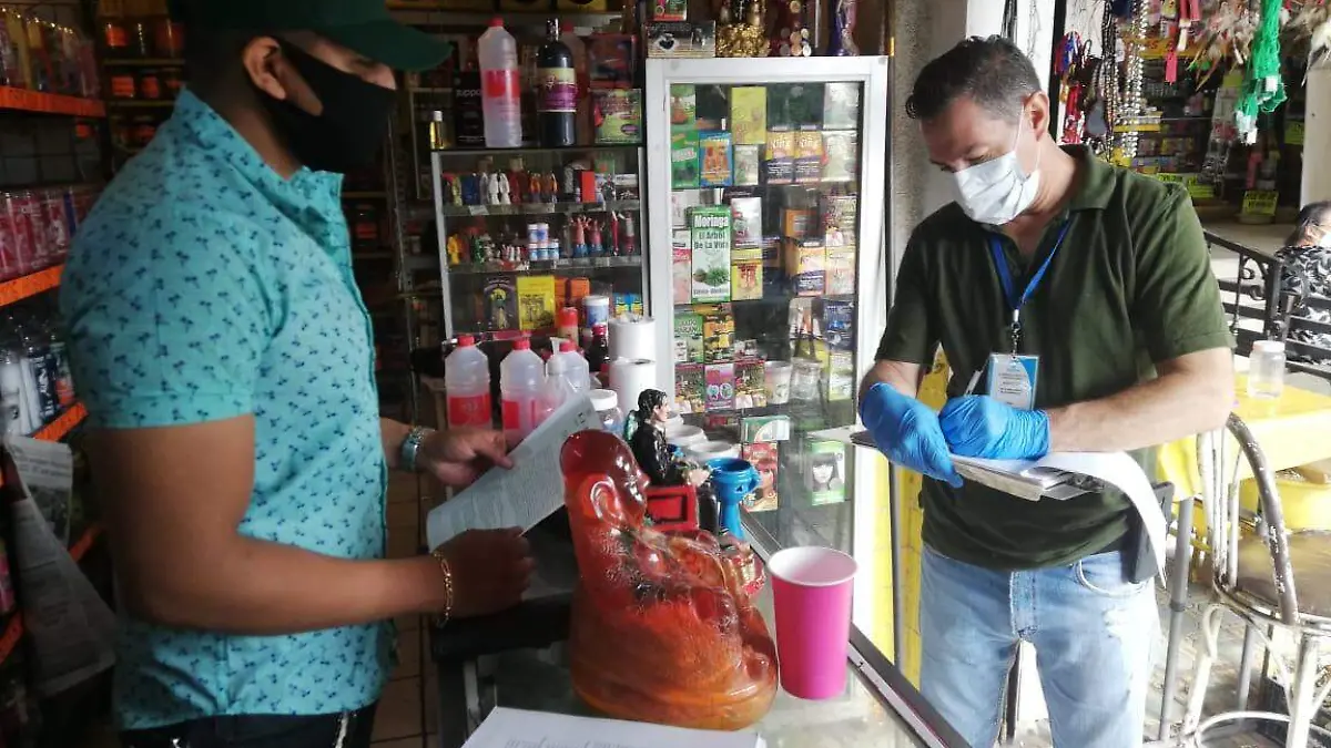 Verificación comercios Torreón Contingencia
