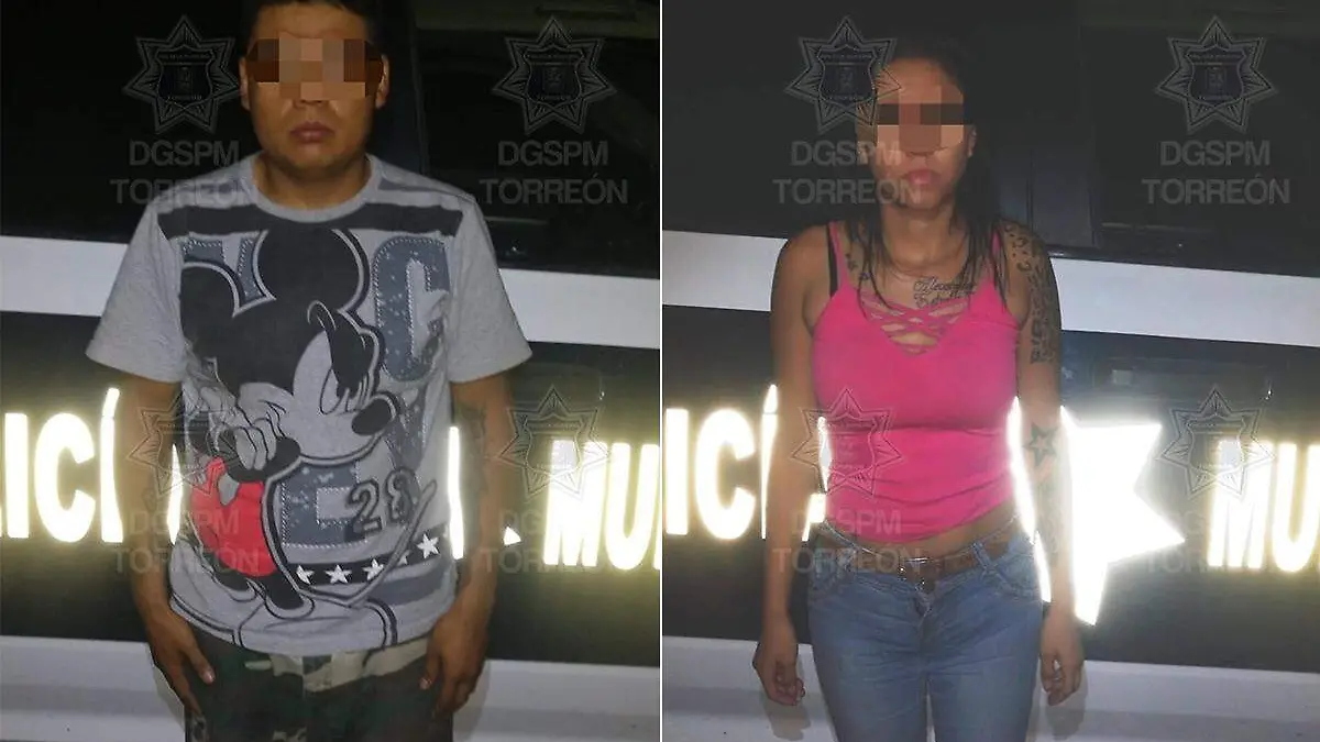 08 ok POLICIAS MUNICIPALES DE TORREON ASEGURAN A DOS PERSONAS EN POSESION DE ENERVANTES1