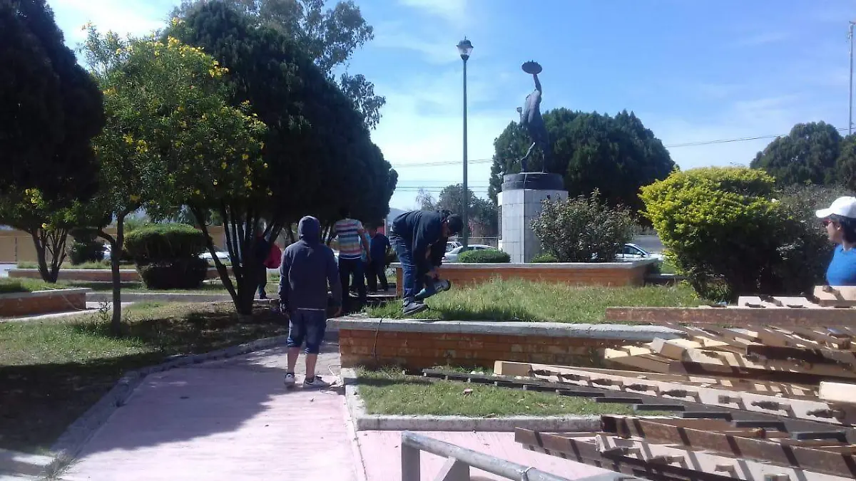 14 DESAPARECE ENREJADO DE ÁREAS VERDES DE LA UDT3
