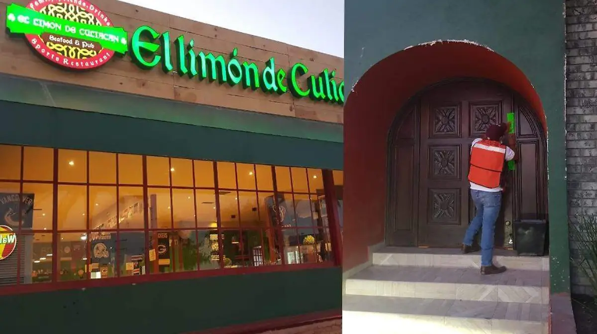 Restaurante clausurado