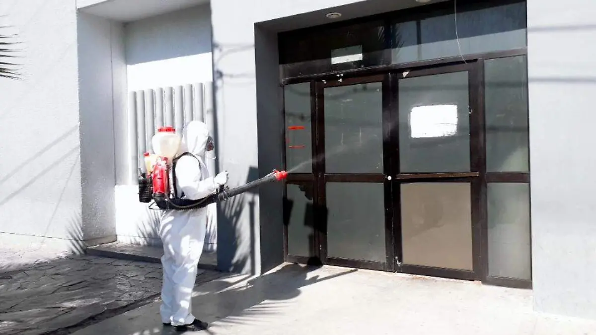 Sanitización hospitales Torreón