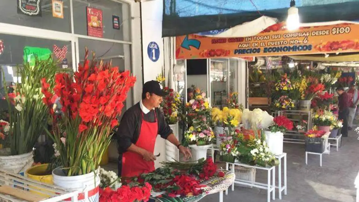 mercado de las flores