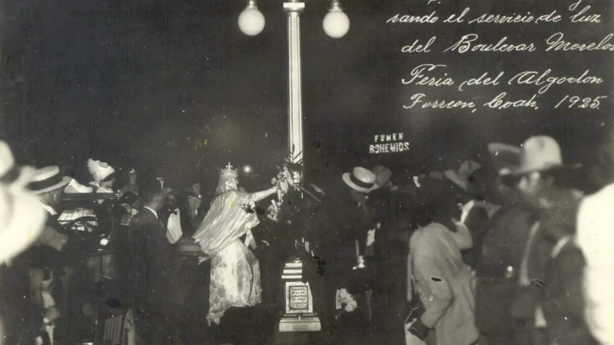 La Feria del Algodón y de la Uva en 1925