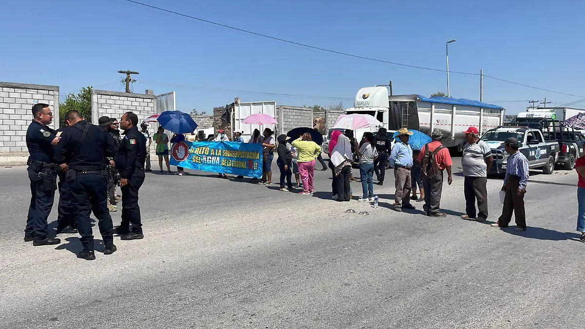 Manifestación en La Perla