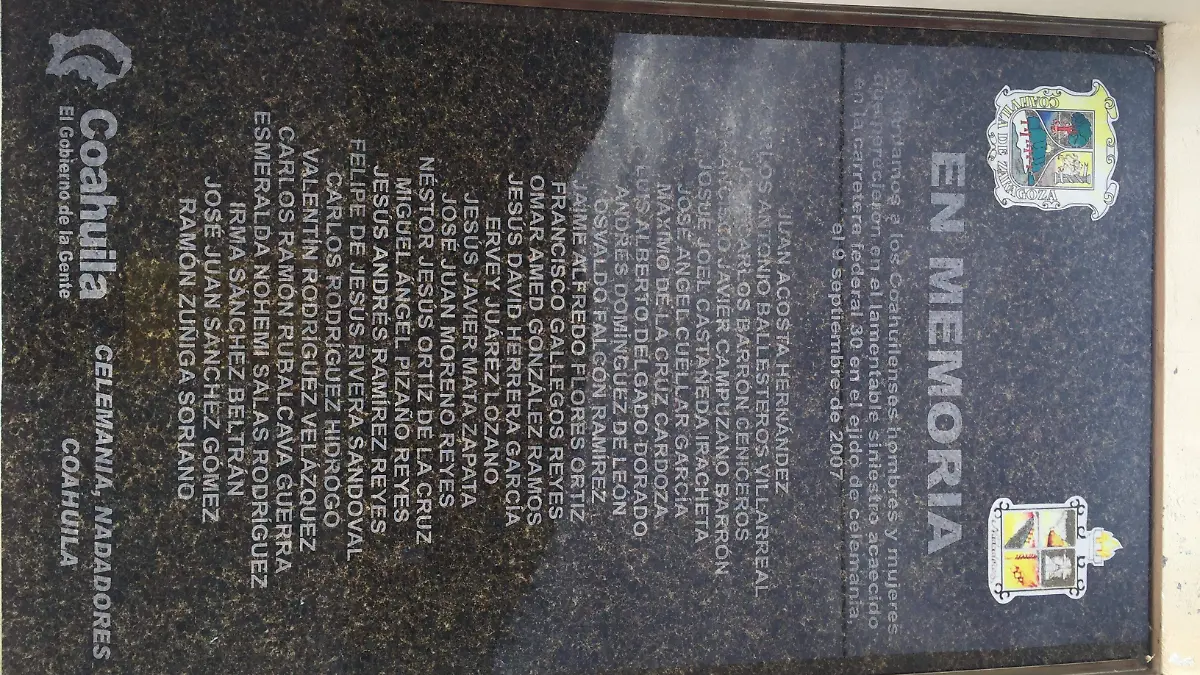 Placa en Obeslisco de Celemania