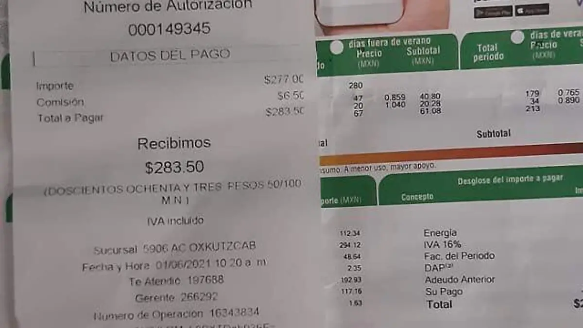 recibo luz