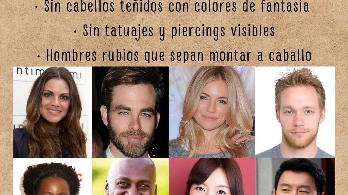 Casting hombres y mujeres en Durango