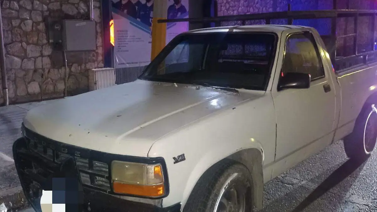 camioneta recuperada