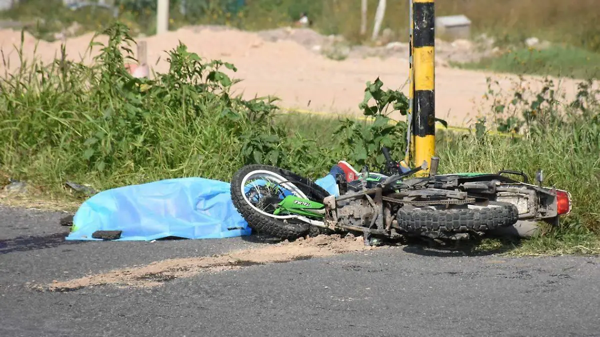 Muerta choque motocicleta Matamoros
