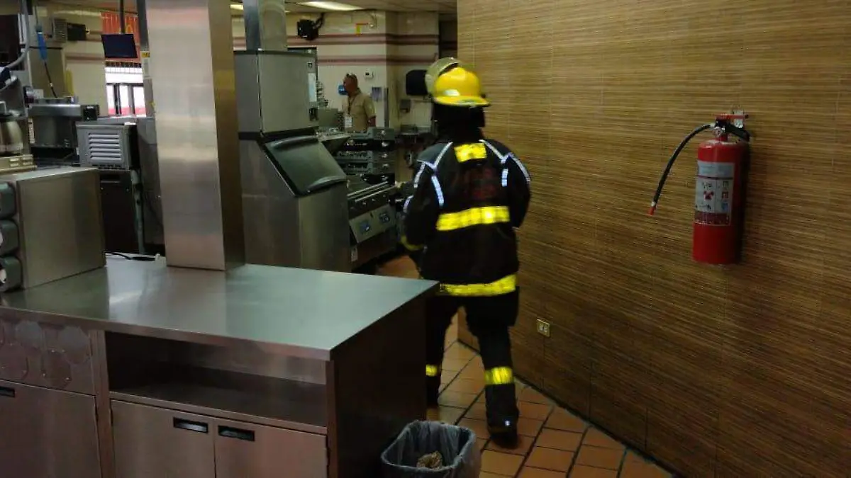 Fuga de gas McDonalds