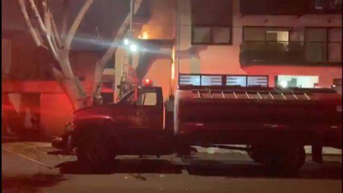 incendio noche