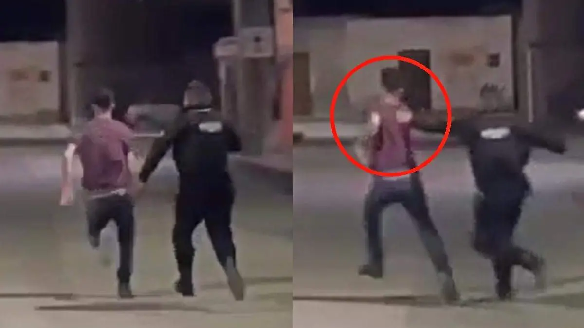 policía-joven-escape