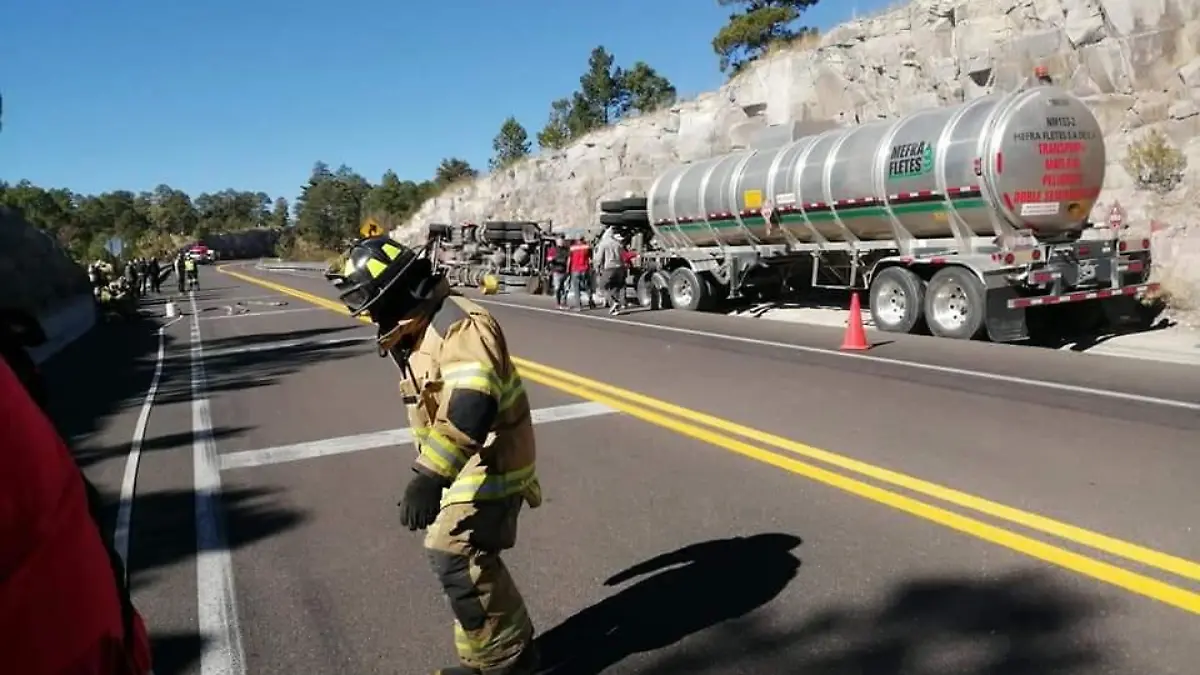 accidente carretera pipa