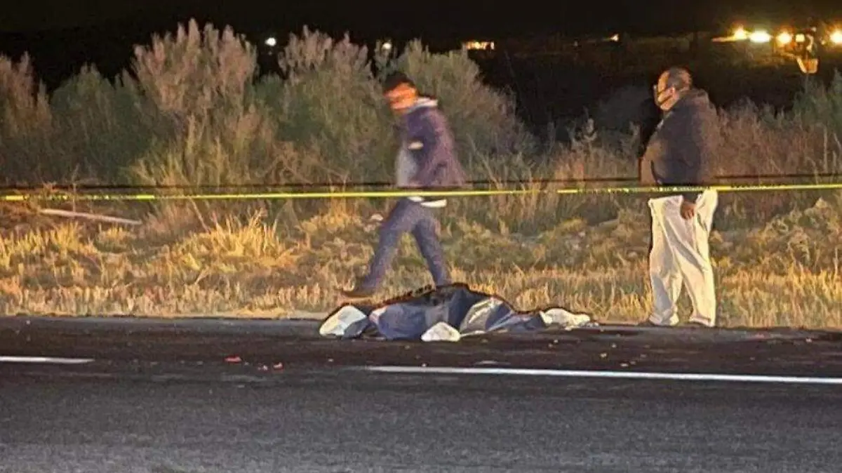 hombre atropellado noche