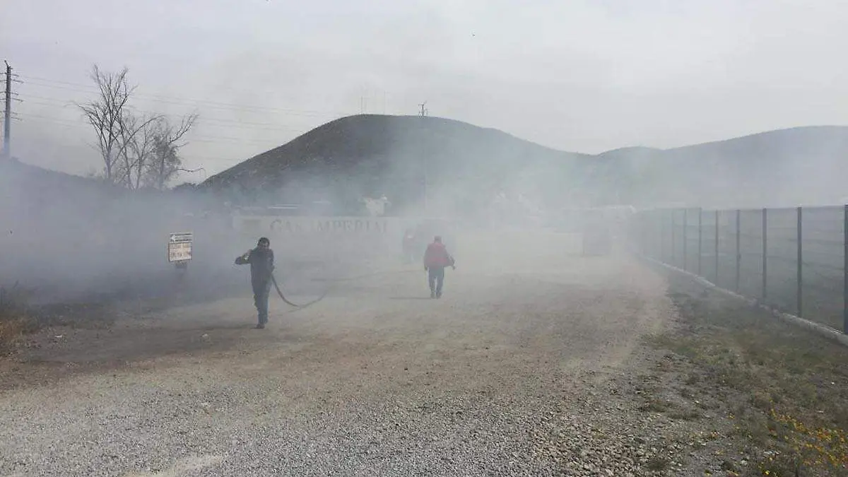 Bomberos de Lerdo y Gómez Palacio se coordinaron