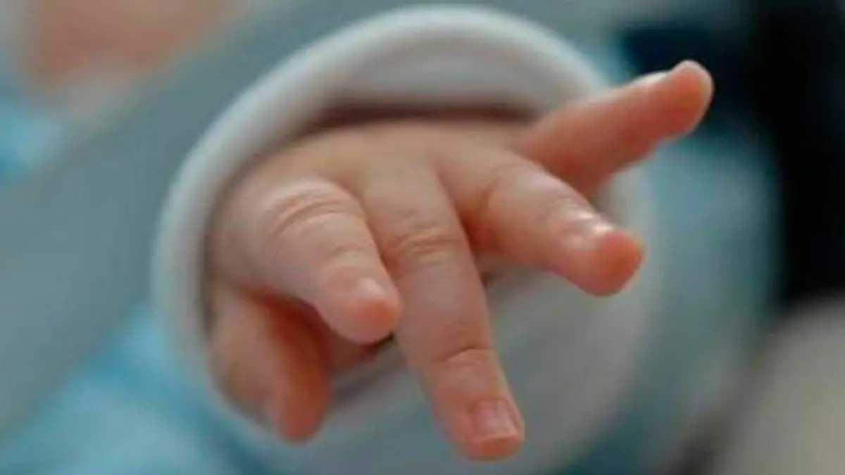 Bebé - mano de bebé - recien nacido - menor