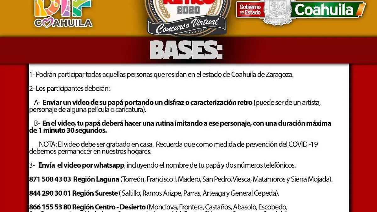 Papá retro Coahuila