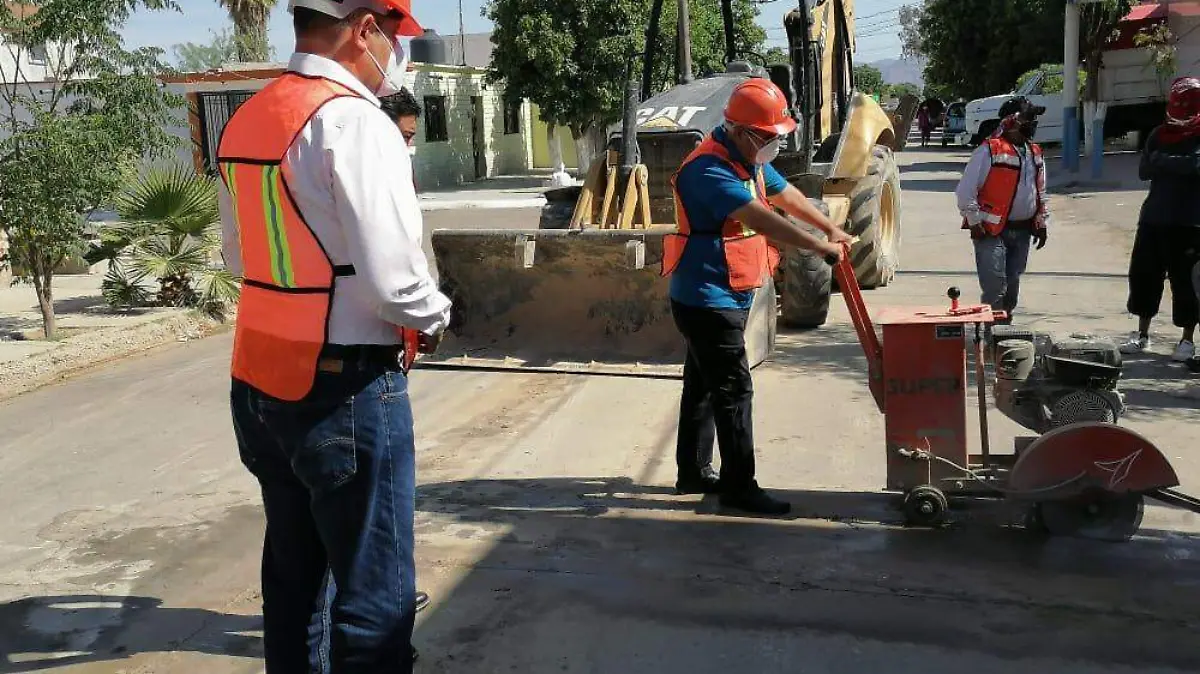 COBIAN 7   INICIAN TRABAJOS DE REPOSICIÓN DE DRENAJE SANITARIO EN MATAMOROS