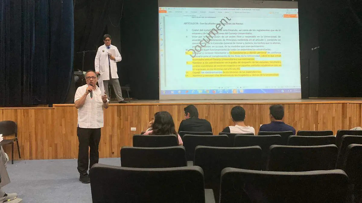 23 Inicia proceso de Modernización del Estatuto en la Facultad de Medicina de la UA de C