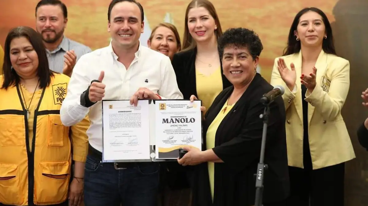 Constancia Manolo PRD