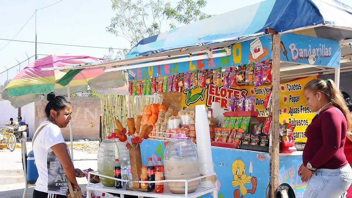 Comerciantes ambulantes