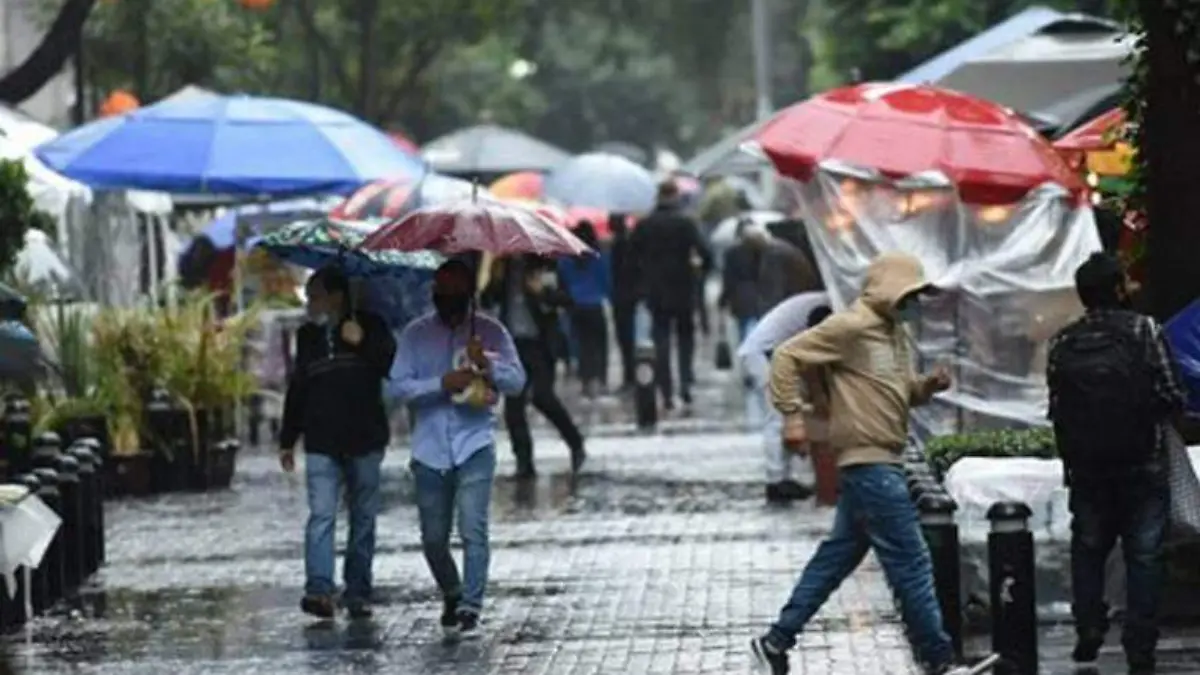 Se prevén fuertes lluvias con descargas eléctricas en el Valle de México