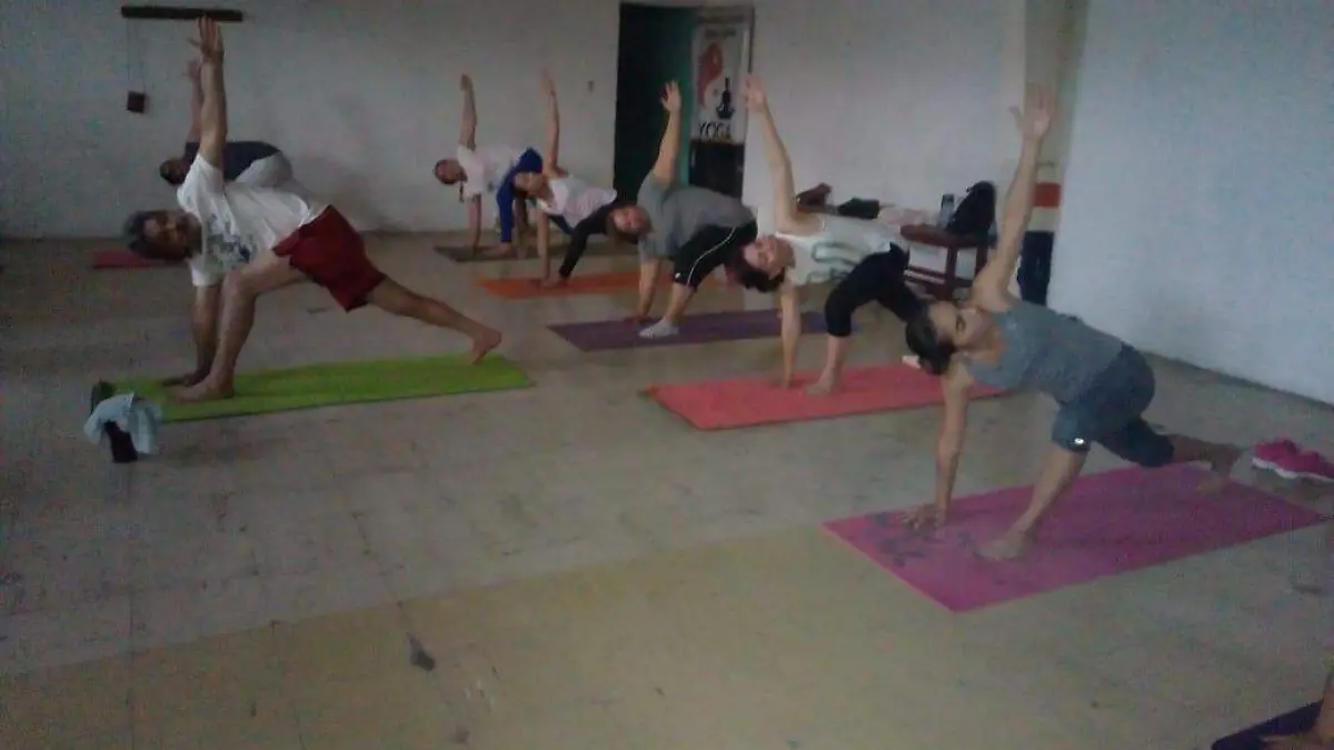 clase de yoga