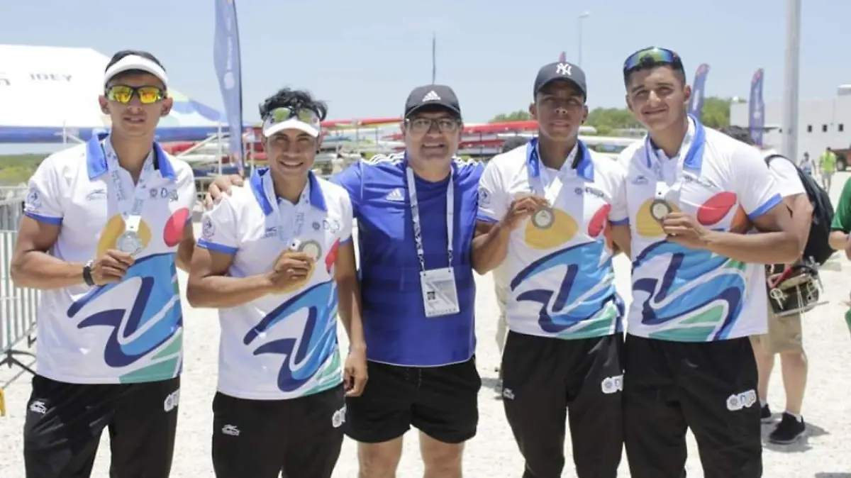 16 Durango gana plata en Nacional Juvenil de Canotaje