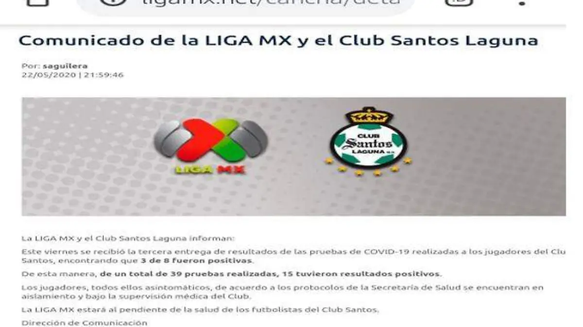 Comunicado