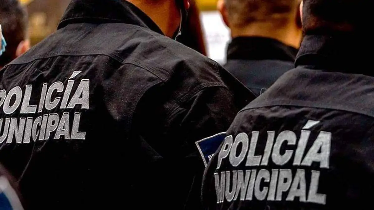 Elementos de la policía municipal de Zacatecas