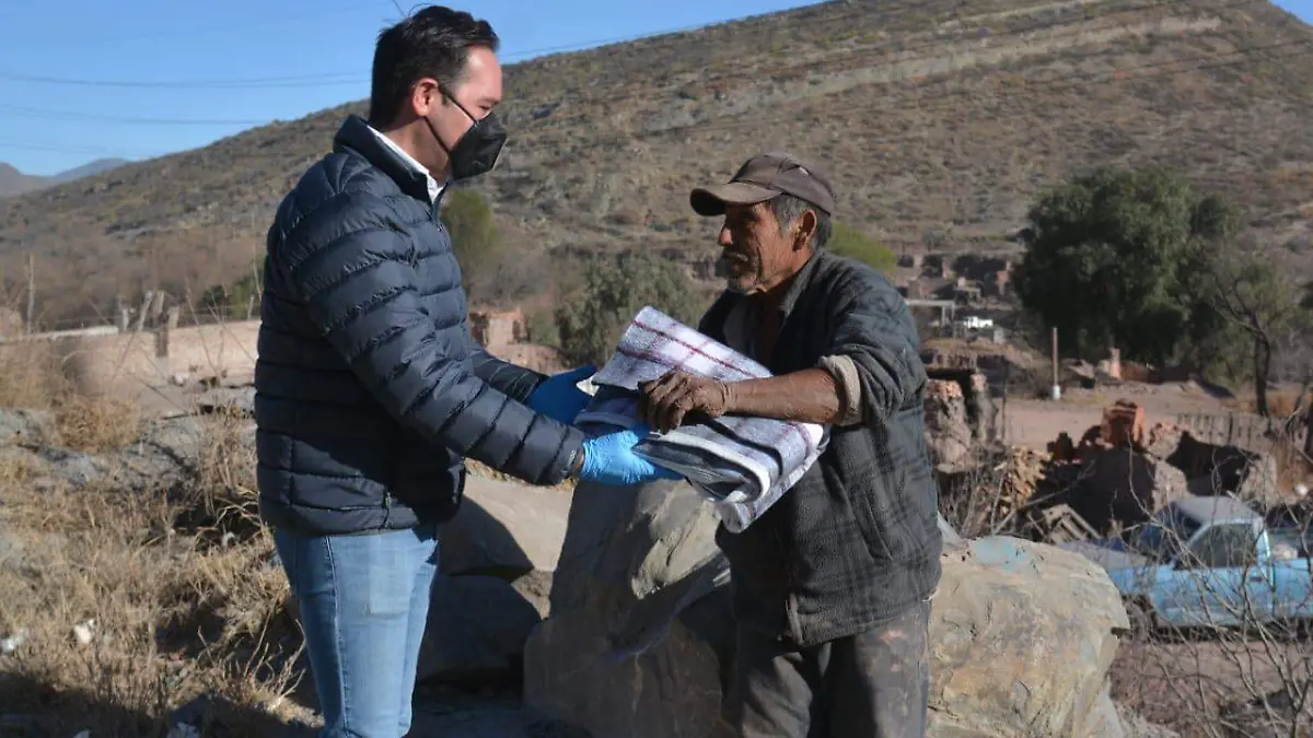 Entrega de cobertores Sureste