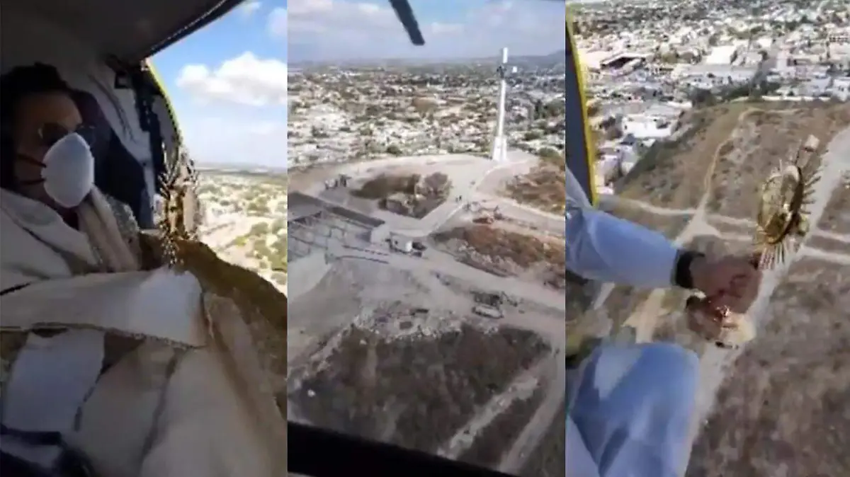 Sacerdote bendice ciudad de Monclova