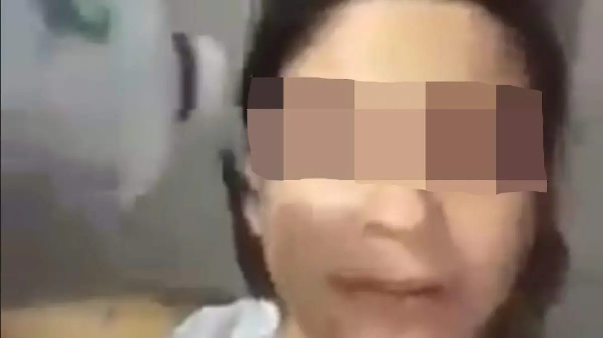 Mujer se prende fuego