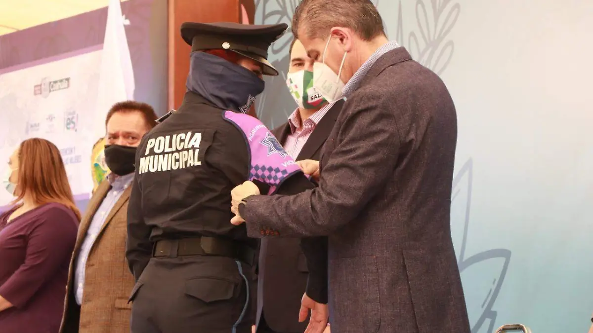 Policía violeta en Coahuila
