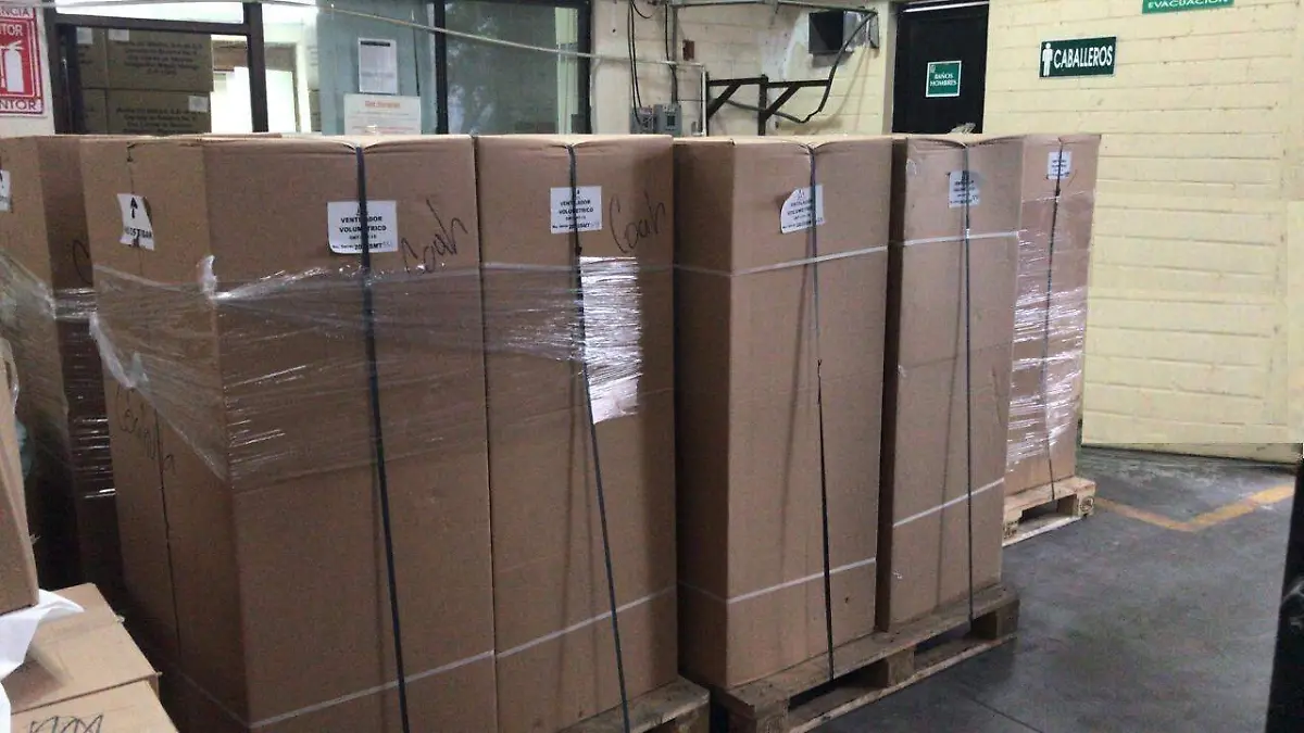 Ventiladores para pacientes de Covid