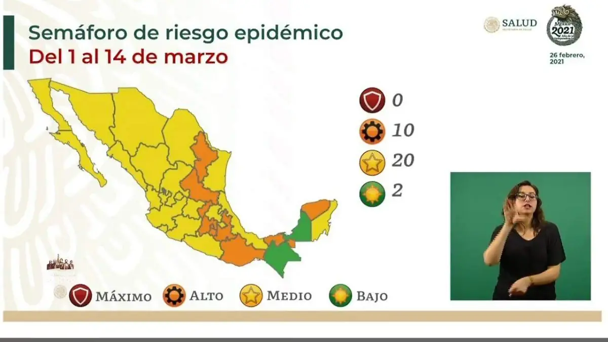 Mapa epidemiológico