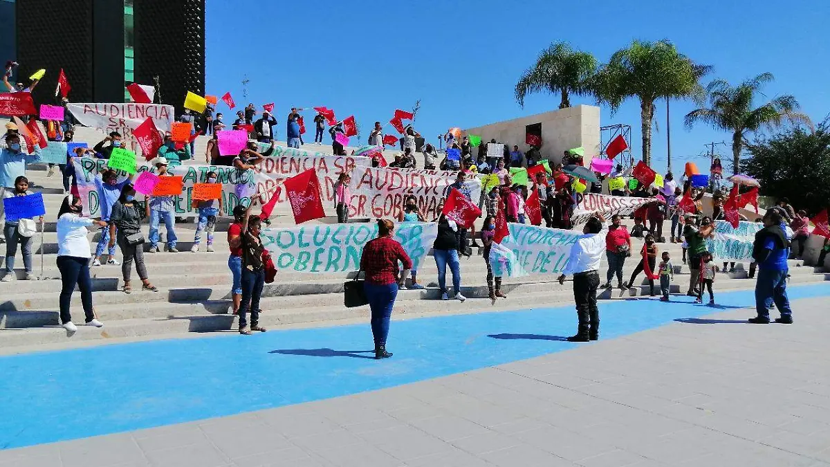 Manifestación de Antorchistas