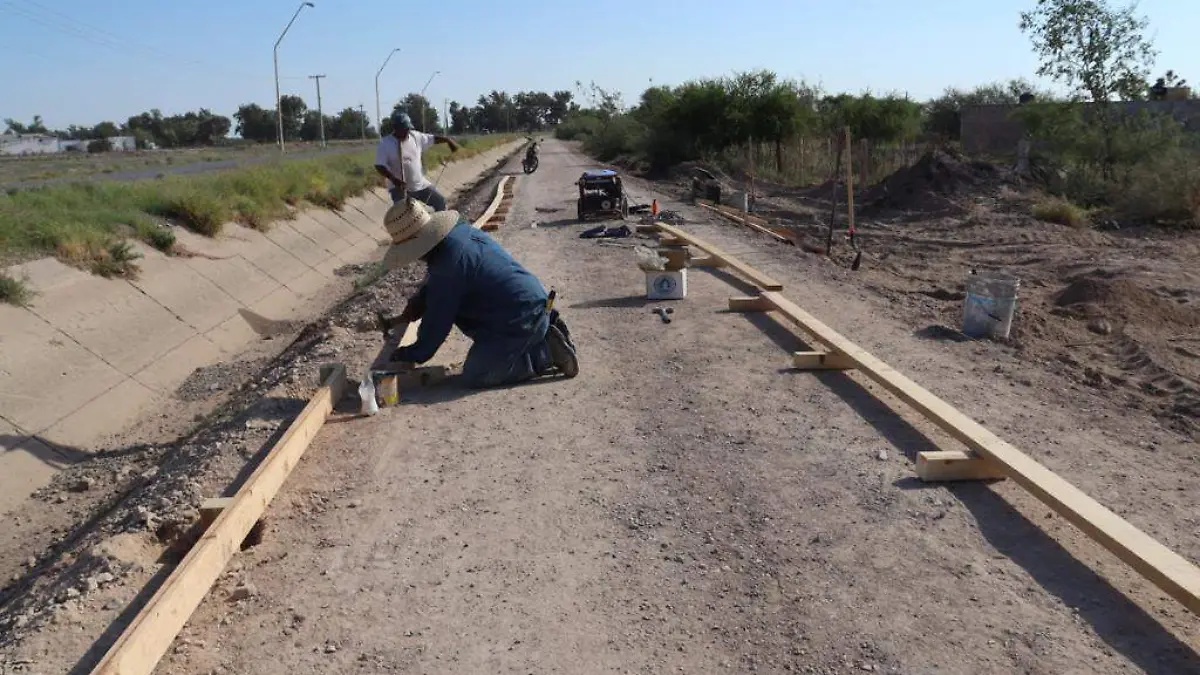 OBRA DE LA CICLOPISTA