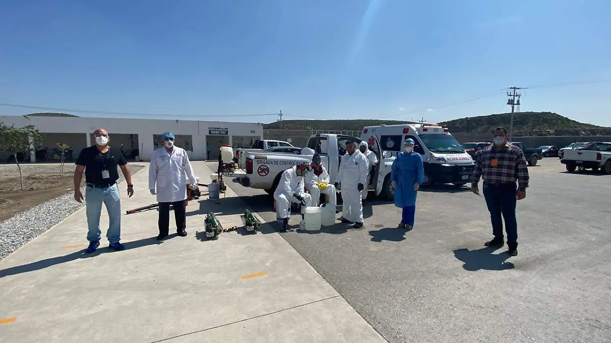 Equipo de sanitización