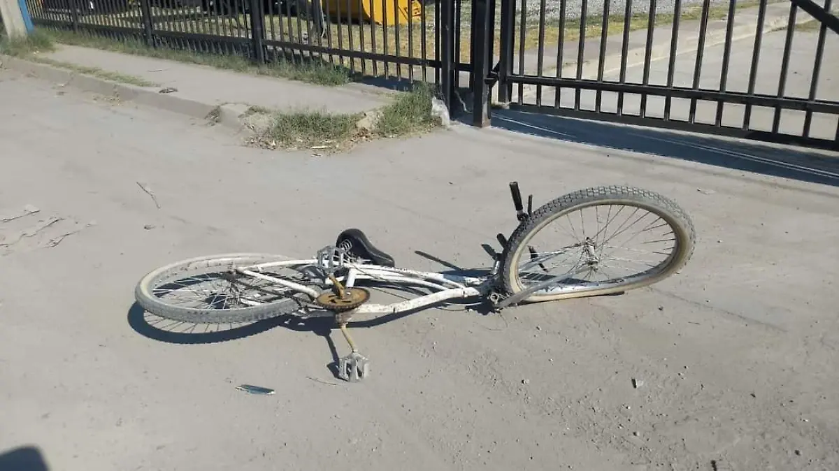 Bicicleta accidente