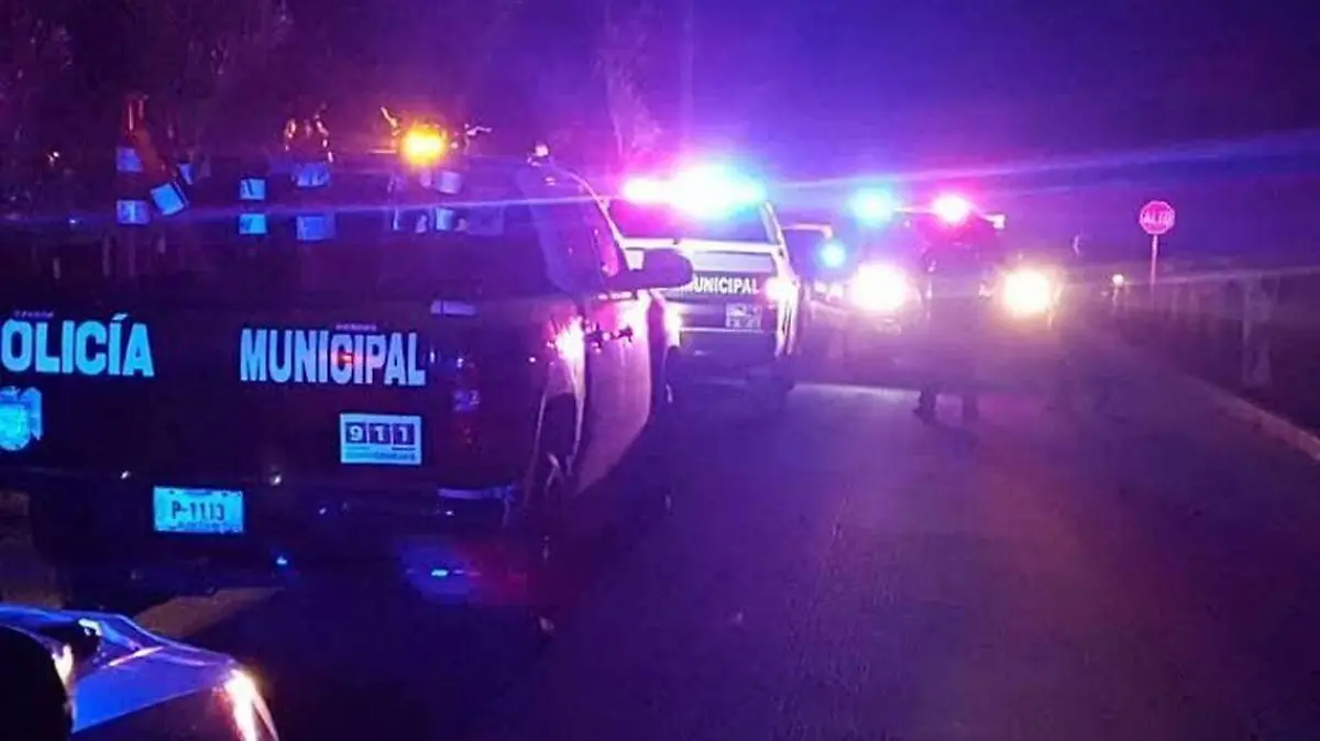 Policía bloqueo Monclova