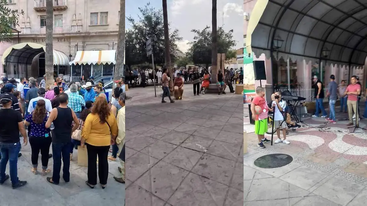 Baile en la plaza