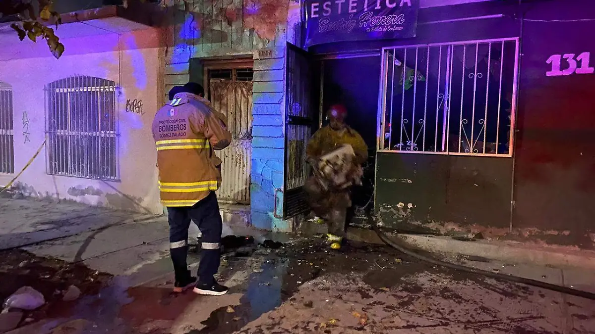 Personal de Bombero Incendio