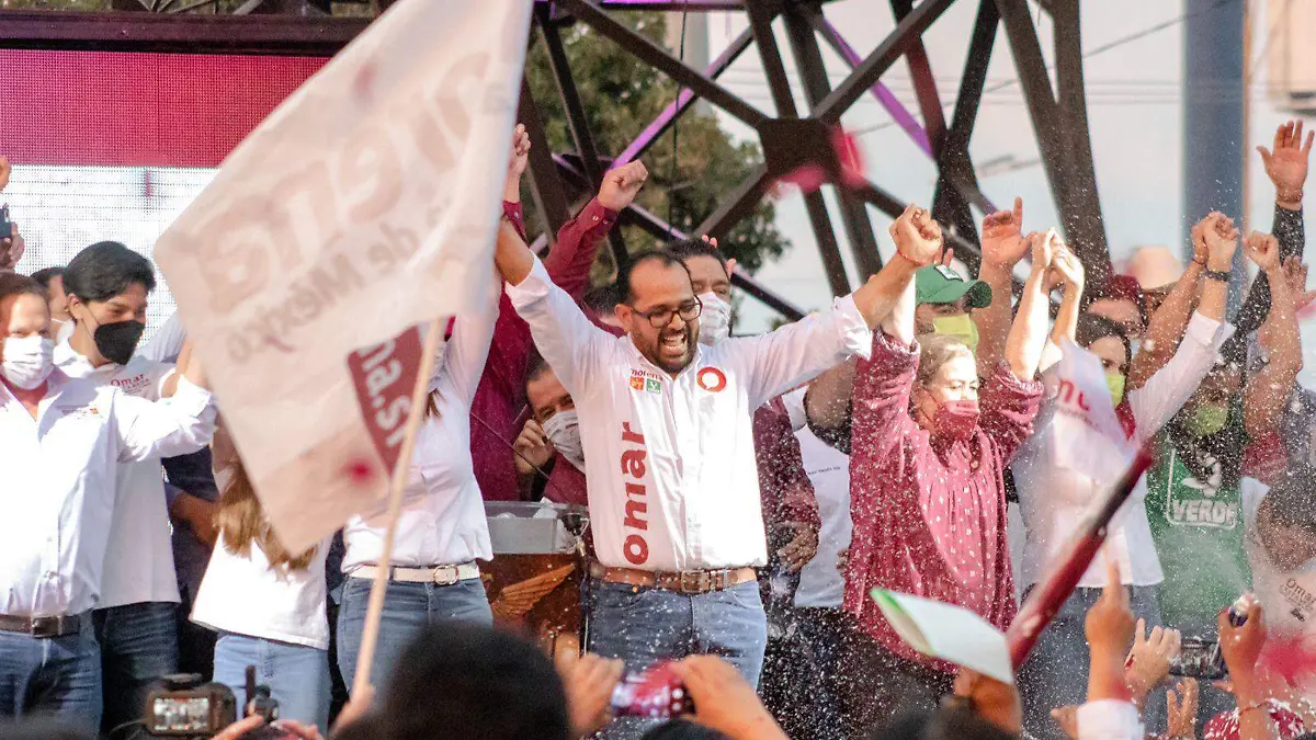 Omar Castañeda, militante de Morena