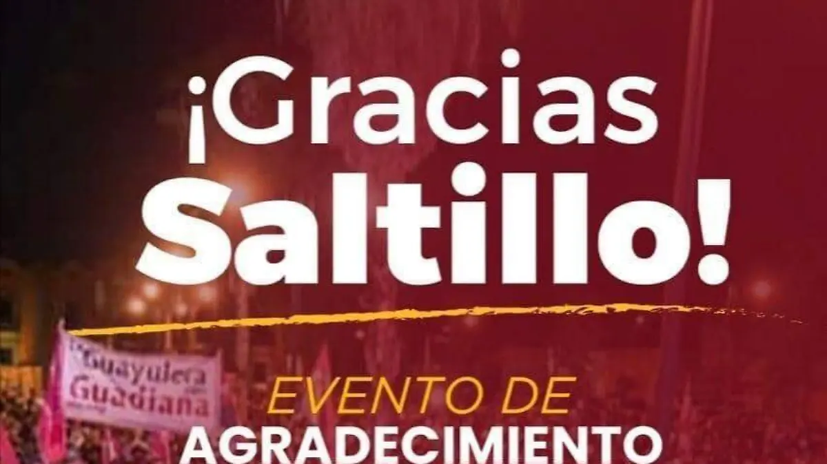 Evento de agradecimiento