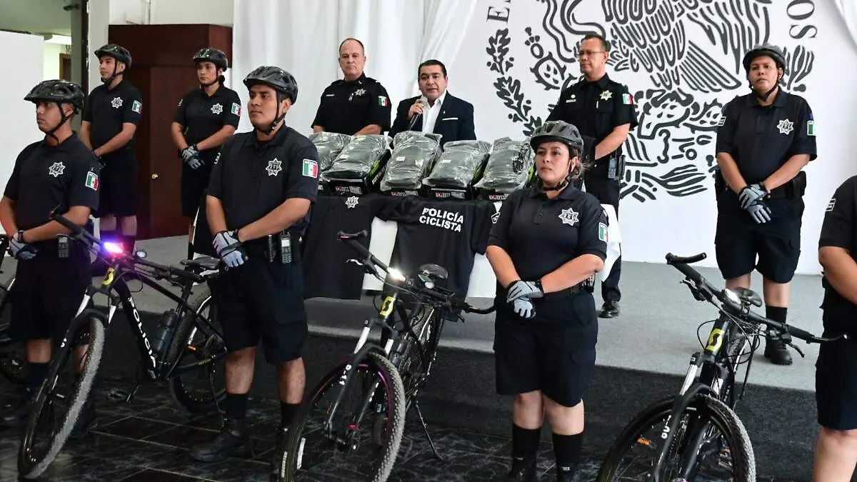 Policía-Ciclista