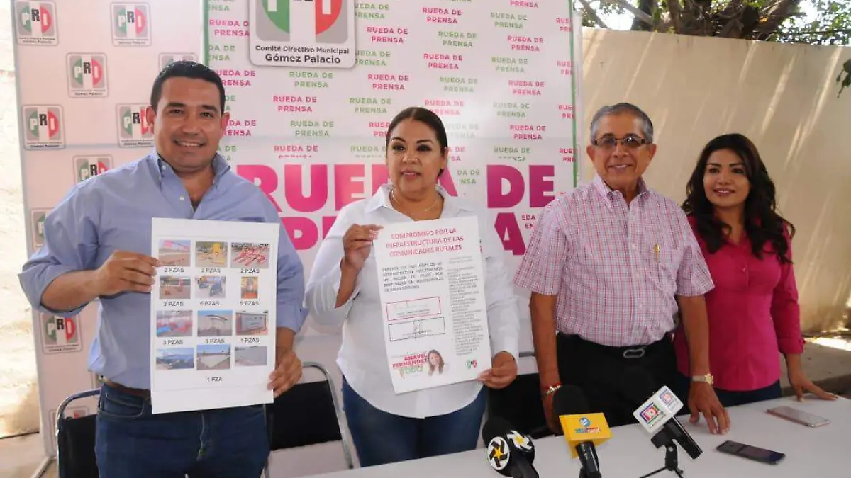 09 Anavel se compromete a dar un millón de pesos a cada ejido de GP1
