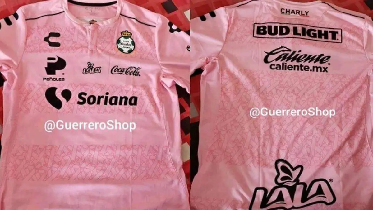 13 Circula en redes posible jersey de Santos Laguna